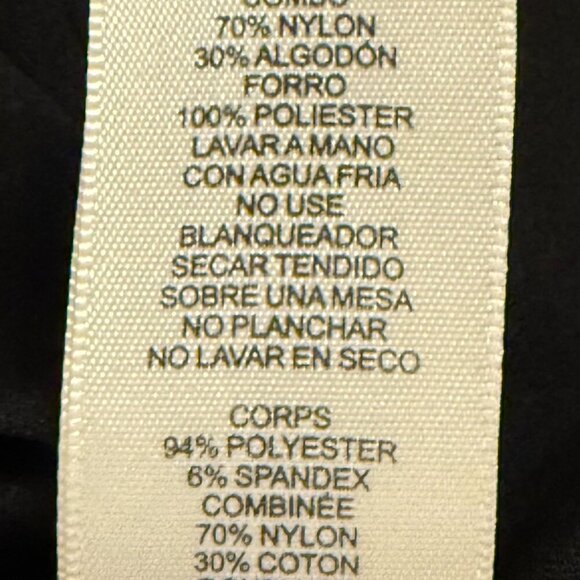 Eliza J Black Dress with Lace Flutter Sleeves Size 10 - Picture 2 of 6